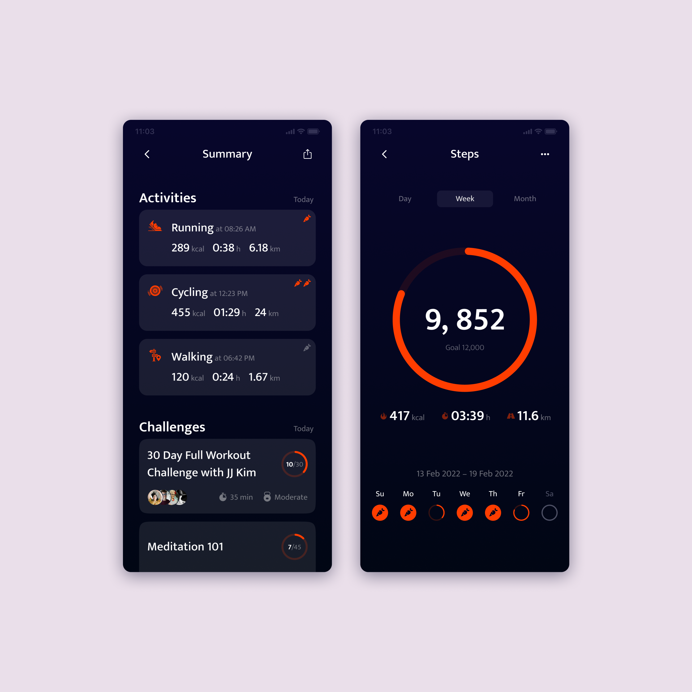 FitTrack project